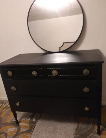 antique sideboard buffet server Cover