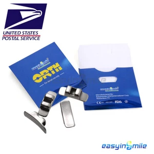 Funda lingual fundida de ortodoncia dental Easyinsmile izquierda/derecha/sin gancho 10 piezas - Imagen 1 de 10