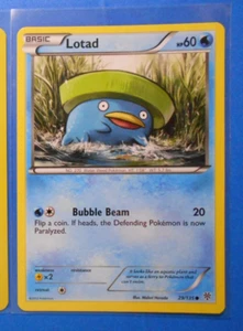 Lotad 29/135 Pokemon card BW Plasma Storm common NM - Picture 1 of 1