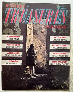 Western Treasures Magazine Juni 1970 Lost Mine Ghost Town Entführung Beute MEHR! - Bild 1 von 2