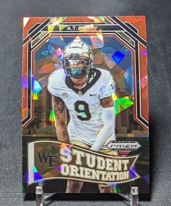 A.T. Perry Student Orientation RED ICE Rookie Card 2023 Prizm Draft Picks #SO-12