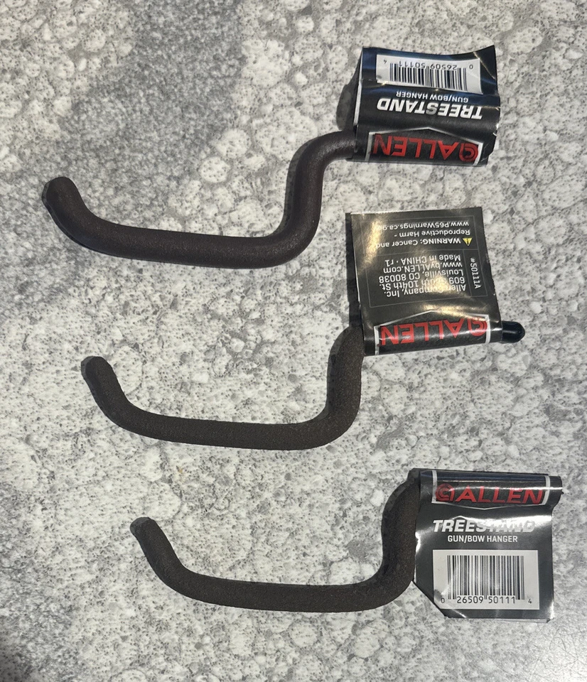 3 Pieces Allen Tree stand Gun Bow Accessory Hanger - Image 1 of 1