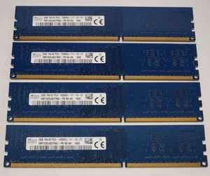 CANTIDAD: 4 - SK HYNIX 2GB 1Rx16 PC3 - 12800U - HMT425U6CFR6C-PB RAM - Imagen 1 de 5