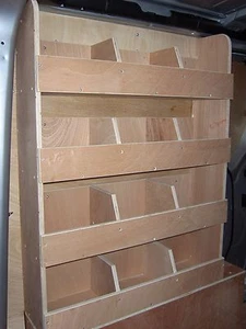Assembled Nissan Primastar van Racking Ply Shelving Ply Lining Tool Box - Picture 1 of 1