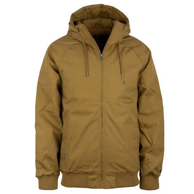 Volcom Hernan 5k Winter Jacke butternut - Winterjacke mit Kapuze im Blouson Stil - Bild 1 von 3