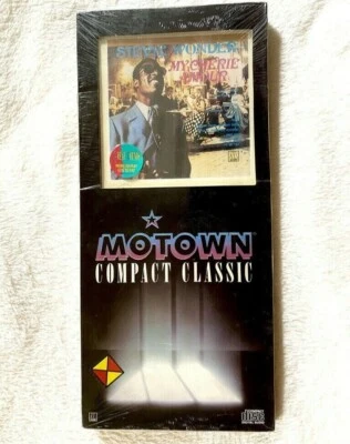 STEVIE WONDER LONGBOX CD SEALED MY CHERIE AMOUR RARE RELEASE MOTOWN PROMO BOX LP - Image 1 of 4