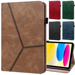 Schutz Hülle Für iPad A16 11 10 9 8 7 Gen Air 4 5 6 Pro 11 13 Leder Tasche Case - Bild 1 von 57