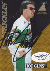 HUT STRICKLIN Signed 1995 Pinnacle Trading Card #5 JSA Sticker - Bild 1 von 1