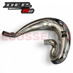 KTM EXC250 EXC300 DEP ARMOURED NICKEL FRONT HEADER PIPE 2011-2016 - Picture 1 of 9