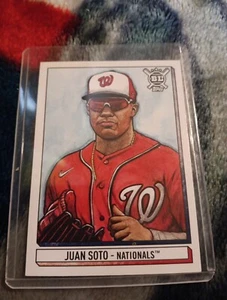 2021 Topps Big League - Art of the Game Insert - Juan Soto - Bild 1 von 2