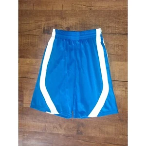 Augusta Sportswear Youth L Athletic Drawstring Basketball Shorts Blue NEW - Picture 1 of 5