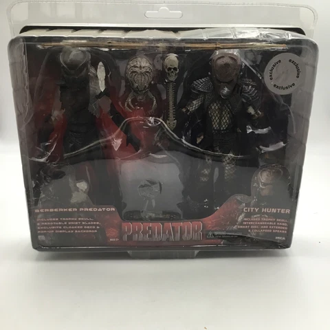 NECA PREDATOR 2-Pack, BERSERKER PREDATOR & CITY HUNTER Toys R US Exclusive OOOO Cover