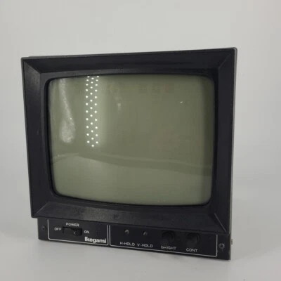 Ikegami PM-930A 9" Black and White CRT Security Monitor - Image 1 of 4