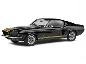 Ford Mustang Shelby GT 500 1967 black diecast model car S1802908 Solido 1:18