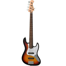 Bacchus WJB5-580/R-Act-3TS 5-String 3 Tone Sunburst Active Bass for sale