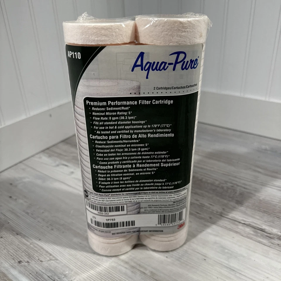 Aqua-Pure AP110 Grooved Water Filter for Normal Dirt Load NWB