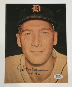 HAL NEWHOUSER Signed Magazine Photo-HOF-DETROIT TIGERS-PSA - Picture 1 of 6