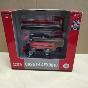 Ertl 1/64 Case IH AFX8010 Combine w/Grain & Corn Heads, 60th Anniv. #14279 NIB - Picture 1 of 7