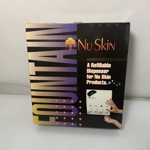 NEU Nu Skin nachfüllbarer Wandspender Brunnen DEAD STOCK 1990 Spa Zubehör - Bild 1 von 14