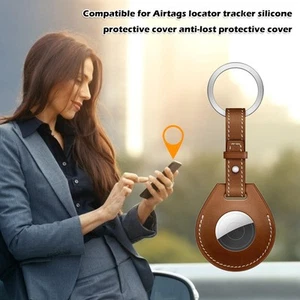 ｀Portable Protective Case Compatible For Locator Soft Anti Loss Pu C - Zdjęcie 1 z 6