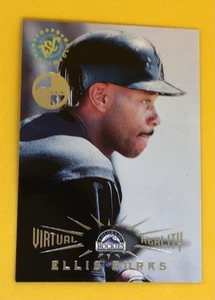 1995 Topps Stadium Club realtà virtuale solo membri Ellis Burks #234 Rockies - Foto 1 di 2