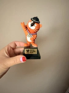 Hodori Tiger 1988 Seoul Korea Olympics Mascot Plastic Figurine NEW w/o box - Picture 1 of 4