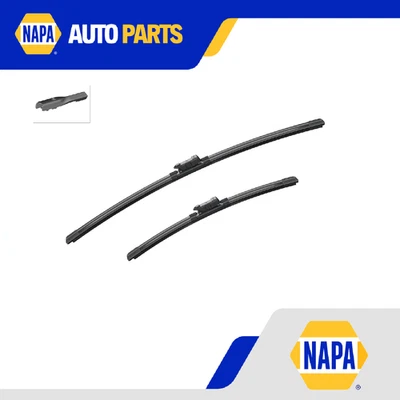 2x Escobillas limpiaparabrisas (par) tipo plano/aero se adapta a VW POLO delantero 2009 en juego Bosch nuevo Foto 1 de 4