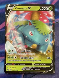 Venusaur V - Promo SWSH: Sword & Shield Promo Cards SWSH100 Battle Deck Promo NM - Picture 1 of 6