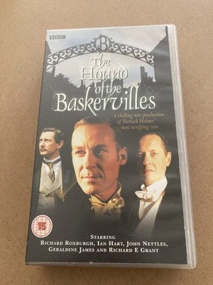 The Hound Of The Baskervilles VHS Video BBC Film 2003 Richard Roxburgh VGC - Image 1 of 3