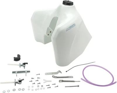 White Fuel Tank - 5.8 Gal Acerbis 2044330002 For Honda XR650L - Image 1 of 2