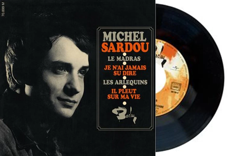 MICHEL SARDOU - LE MADRAS - REEDITION - VINYLE 45 TOURS - Photo 1/1