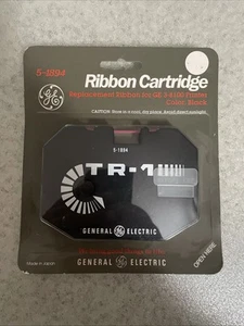 GE Ribbon Cartridge S-1894 For GE 3–80 100 printer black - Afbeelding 1 van 3