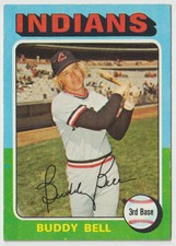 1975 TOPPS INDIANS BUDDY BELL #38 BASEBALL CARD - UGRADEIT T13