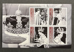 Queen Elizabeth II Coronation 50 years MNH Souvenir Sheet 2003 Gibraltar 927a - Picture 1 of 1