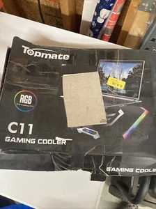 Topmate C11 RGB Laptop Cooling Pad Gaming Cooler Fans for 11-17.3" Laptop - Picture 1 of 2