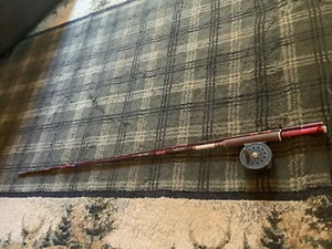 Vintage Berkley CRC 40 Cherrywood Fly Fishing Rod 7 1/2 2-Piece with reel - Picture 1 of 11