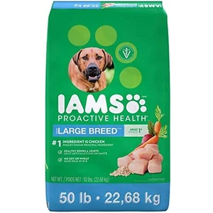 IAMS PROACTIVE HEALTH Large Breed Adult Dry Dog Food - Chicken (50 Lb) - Picture 1 of 3
