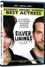 Silver Linings Playbook (DVD) Bradley Cooper Jennifer Lawrence Robert De Niro