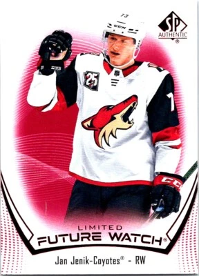 2021-22 SP Authentic Future Watch Red Jan Jenik #127 - Image 1 of 2