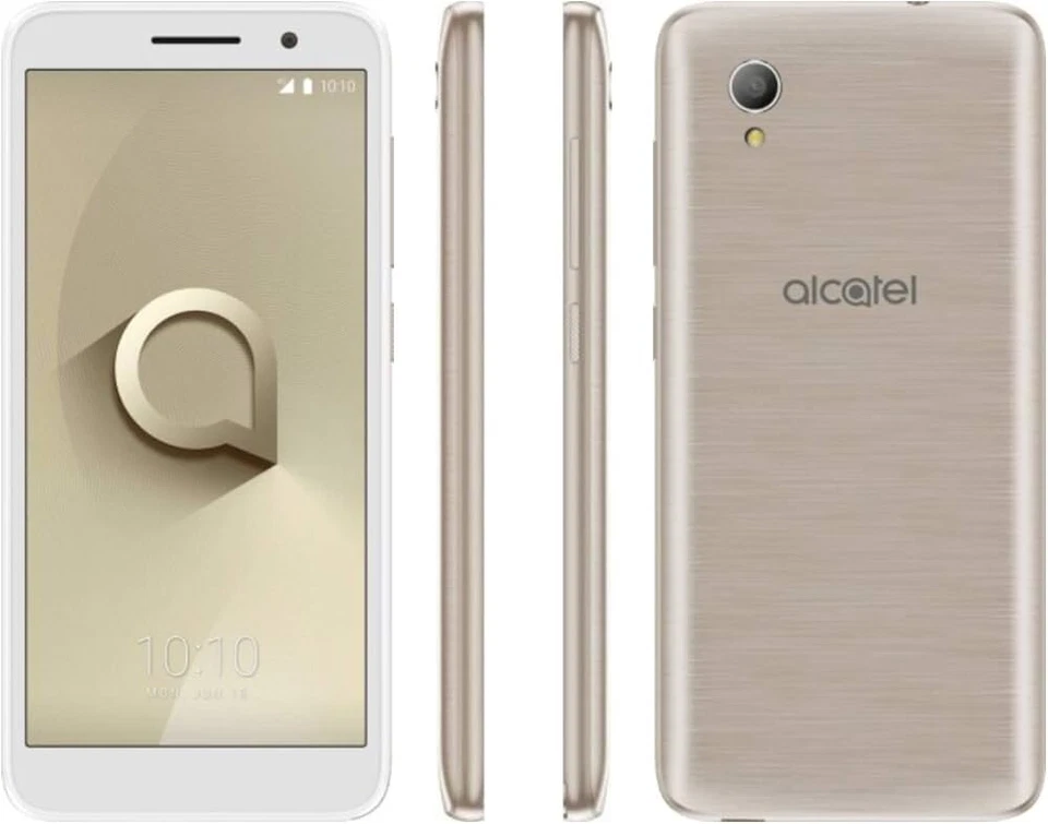Alcatel 1 2021 5”inch 8GB 4G Unlocked Single Sim - A grade - Gold - phone only