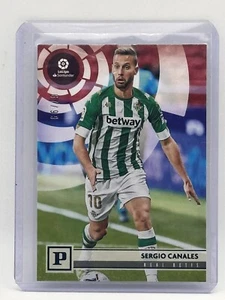 SERGIO CANALES 2020-21 PANINI CHRONICLES PANINI SOCCER /99 PURPLE ASTRO - Picture 1 of 2