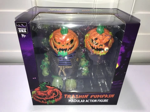 MADBALLS NEED FOR SPEED two heads exclusive TRASHIN’ PUMPKIN Action Figure Cover