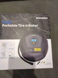 SYLVANIA PLUS Portable Tire Inflator - LED Digital Display Gauge *1PC - Picture 1 of 2