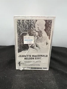 NAUGHTY MARIETTA - JEANETTE MACDONALD NELSON EDDY CASSETTE TAPE - Picture 1 of 4