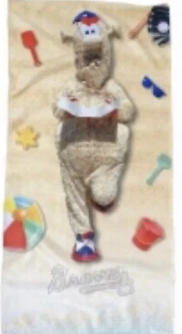 Atlanta Braves 5/28/23 Blooper Beach Towel Brand New In Packaging Cover