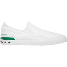 Emerica Skateboard Shoes Wino G6 Slip-On White/Green