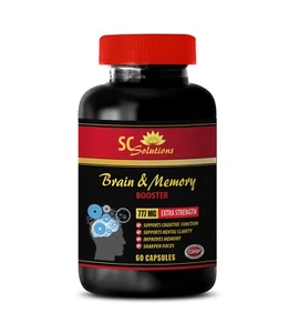 brain supplement pills - BRAIN & MEMORY BOOSTER - 1B - Helps Improve Cognition - Picture 1 of 12