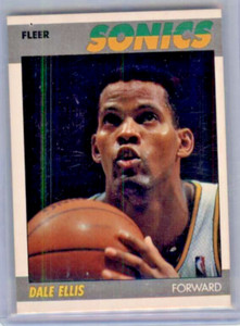1987-88 Fleer Dale Ellis Rookie #33 Seattle SuperSonics