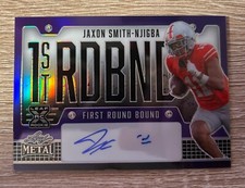 2023 Jaxon Smith-Njigba Auto XRC Leaf Metal 1st Rounders #2/5! RC