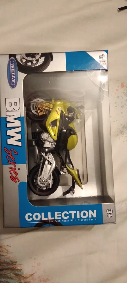 welly 1 18 motorcycle. Bmw - Image 1 of 4